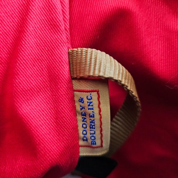 NWT DOONEY & BOURKE Tmoro Tote Bag DARK BROWN & COGNAC Leather Shopper Handbag - Picture 11 of 12